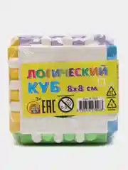 Развивающая игрушка-сортер "Логический куб", 8 х 8 х 8 см