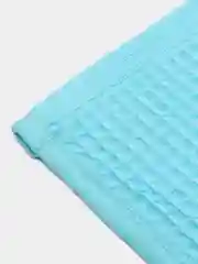 Голубой полотенце банное, вафельное, разные размеры