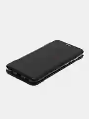 Черный samsung A01, A10, A11, A20, A30, A21S, A41, A50, A51, А52,A71, M21, M31, M31S чехол-книжка