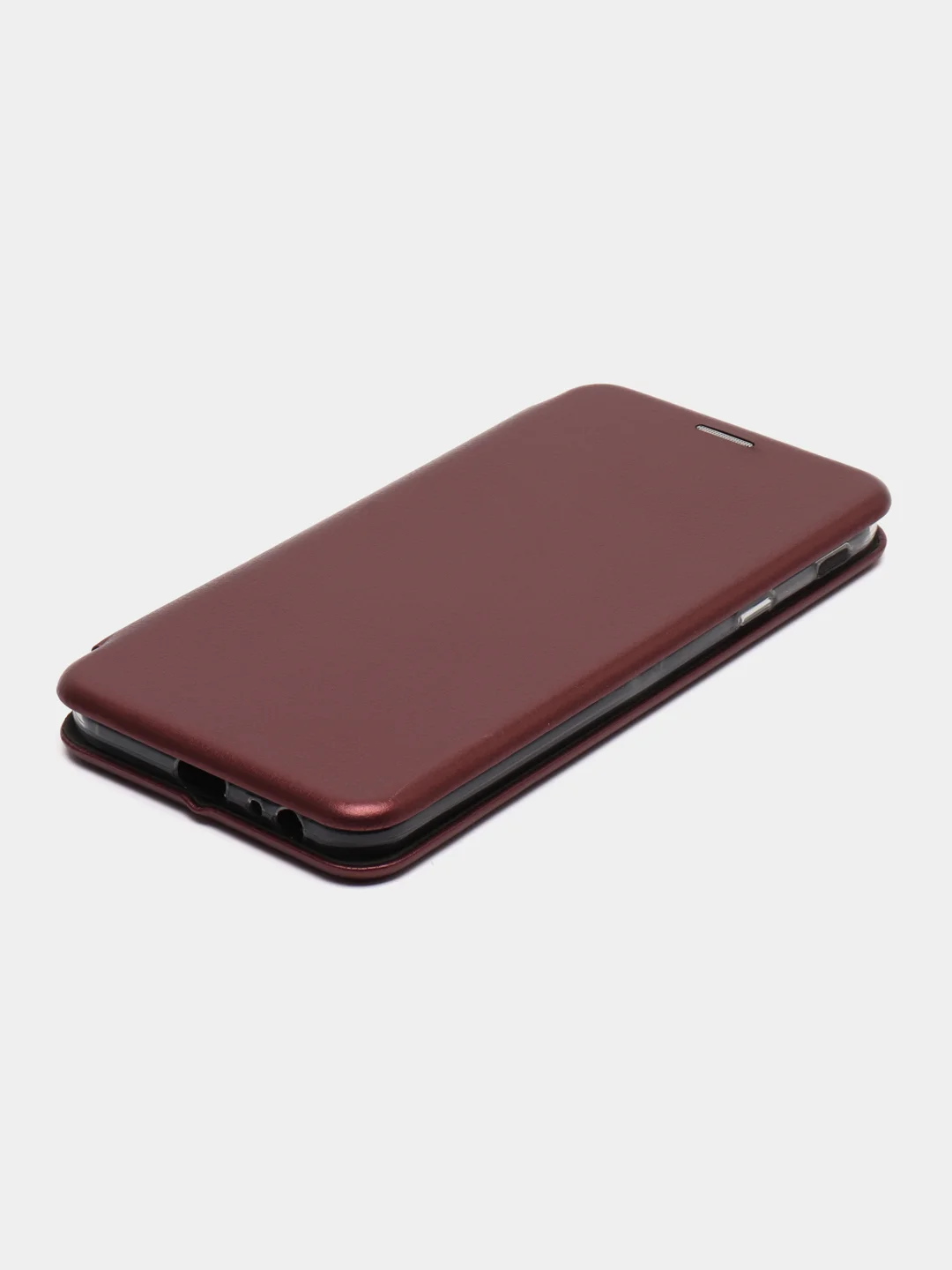 Пурпурный чехол-книжка Samsung Galaxy J4+/J4 Plus (Самсунг Галакси Джи 4+/Джи 4 Плюс)