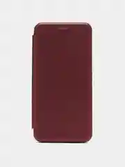 Пурпурный чехол-книжка Samsung Galaxy J4+/J4 Plus (Самсунг Галакси Джи 4+/Джи 4 Плюс)