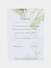 Мятный приглашение на свадьбу, 10 х 15 см, 10 штук