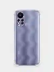 Чехол Infinix Hot 11S / Инфиникс Хот 11С, прозрачный, силиконовый, противоударный