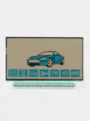 LCD дисплей для брелока сигнализации Starline A93, горизонтальный, на ножке