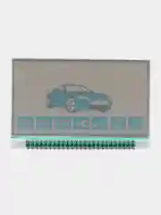 LCD дисплей для брелока сигнализации Starline A93, горизонтальный, на ножке