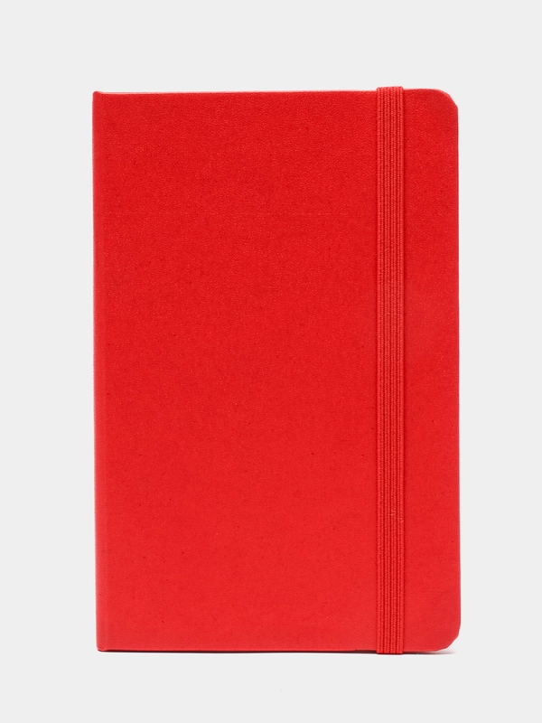 Блокнот BRAUBERG ULTRA, А6, линия, красный, балакрон, 93х142 мм, 80г/м2, 96 листов