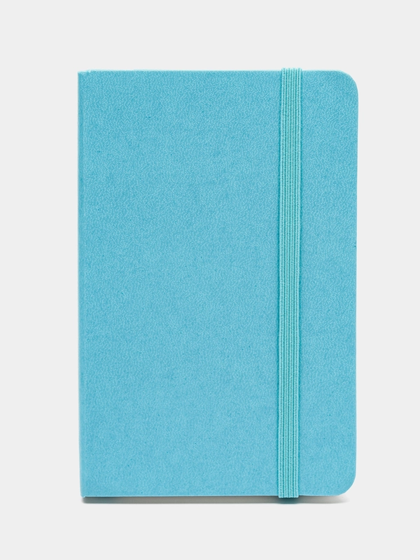 Блокнот BRAUBERG ULTRA, А6, балакрон, 96 л, линия, бирюзовый, 93 х 142 мм, 80 г/м2