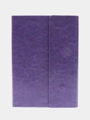 Ежедневник с магнитным клапаном BRAUBERG Magnetic X, недатированный, под кожу, А5
