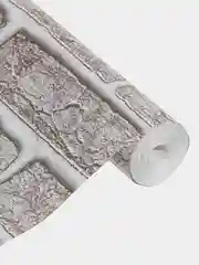 Коричневый обои бумажные дуплексные "Замок", 1089-08, 1089-01