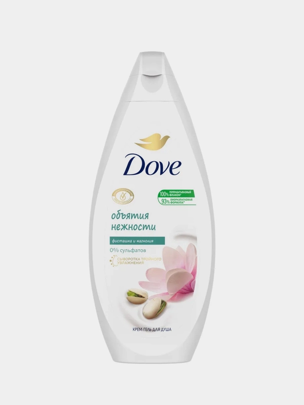 Dove Крем-гель для душа "Объятия нежности", 250 мл