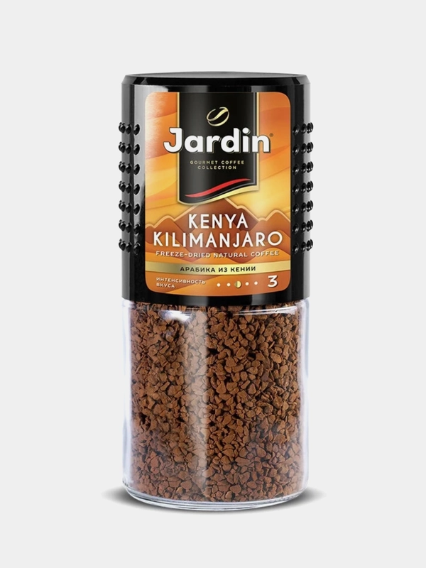 Кофе растворимый Jardin Kenya Kilimanjaro, сублимированный, 95 г