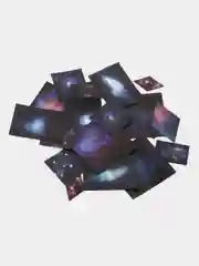 Черный стикеры планет, 20 штук
