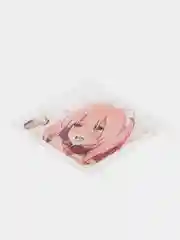 Белый 3d-наклейки на телефон "Ахегао"