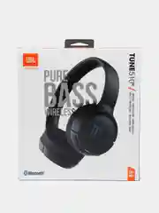 Черный наушники JBL Tune T510BT, беспроводные, полноразмерные, с микрофоном
