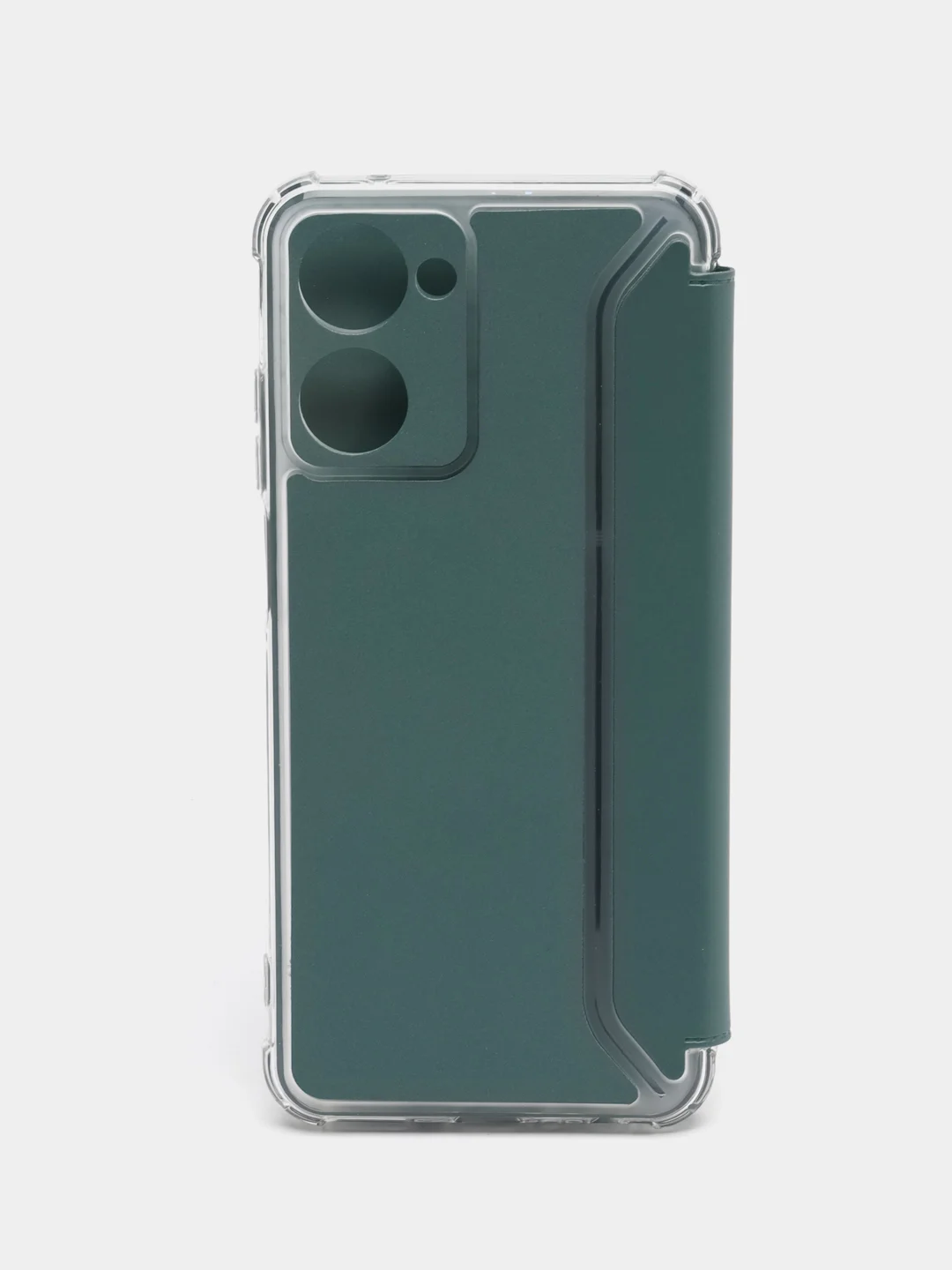 Зеленый чехол-книжка для Realme 10 4G