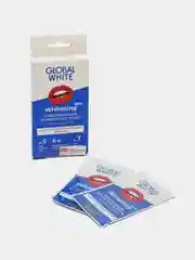 Отбеливающие полоски для зубов, безопасное отбеливание, GLOBAL WHITE, 2 саше