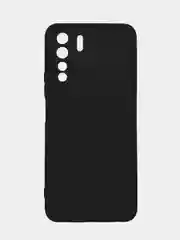 Чехол для Huawei Nova 7 SE (Хуавей Нова 7 СЕ) / P40 Lite 5G(П40 Лайт), черный, силиконовый