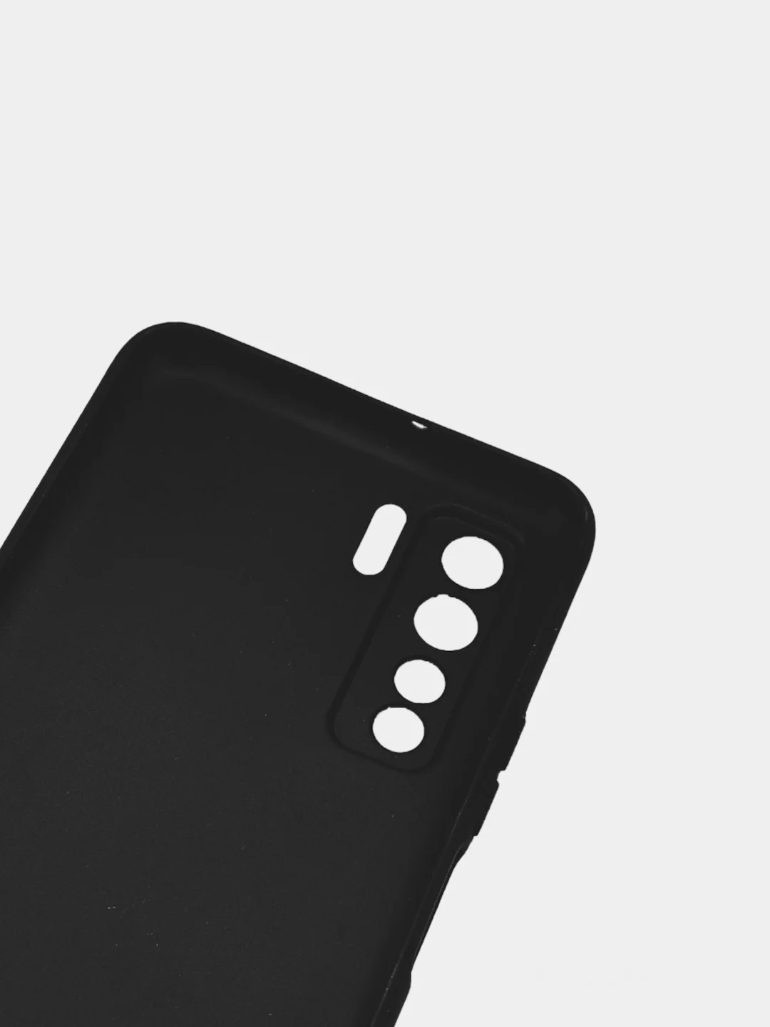 Чехол для Huawei Nova 7 SE (Хуавей Нова 7 СЕ) / P40 Lite 5G(П40 Лайт), черный, силиконовый