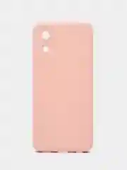 Пудровый силиконовый чехол для Samsung Galaxy A03 core (Самсунг Галакси А03 Кор)