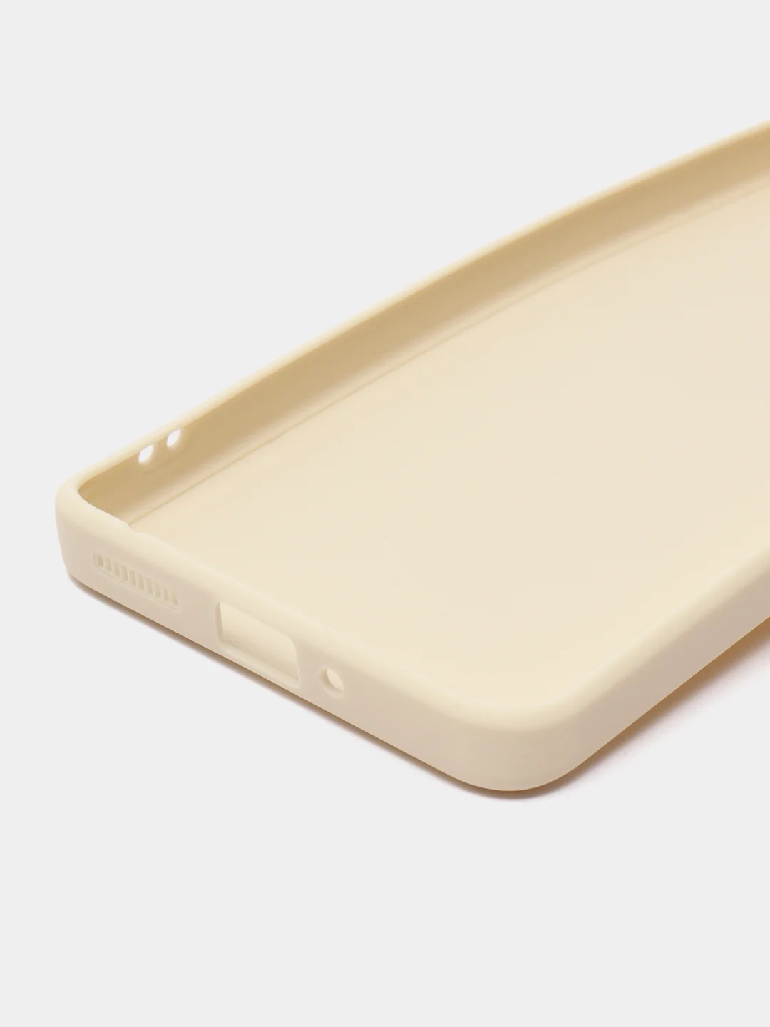 Молочный чехол Xiaomi 12, Xiaomi 12X силиконовый (Сяоми 12, 12Х)