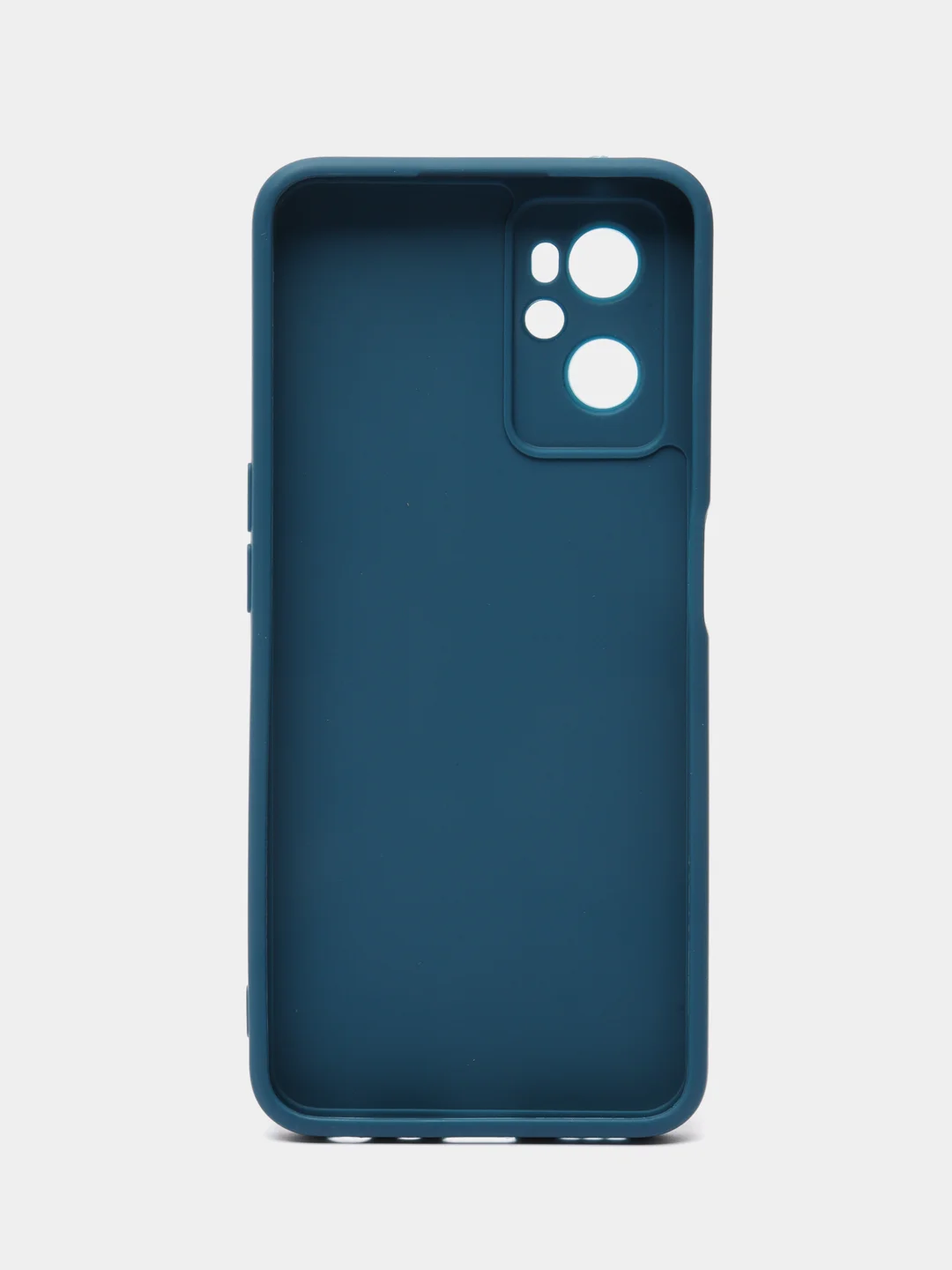 Синий силиконовый чехол для Realme 9i 4G / Oppo A96, (Реалми 9Ай / Оппо А96), прозрачный