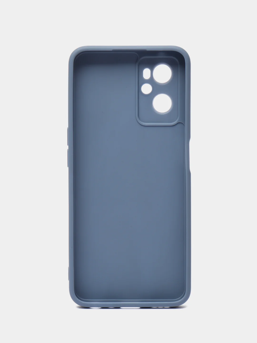 Синий меланж силиконовый чехол для Realme 9i 4G / Oppo A96, (Реалми 9Ай / Оппо А96), прозрачный