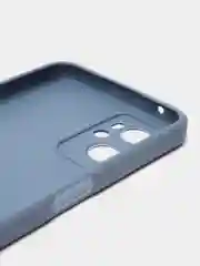 Синий меланж силиконовый чехол для Realme 9i 4G / Oppo A96, (Реалми 9Ай / Оппо А96), прозрачный