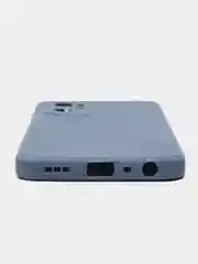Синий меланж силиконовый чехол для Realme 9i 4G / Oppo A96, (Реалми 9Ай / Оппо А96), прозрачный
