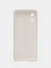 Белый силиконовый чехол для Samsung Galaxy A03 core (Самсунг Галакси А03 Кор)
