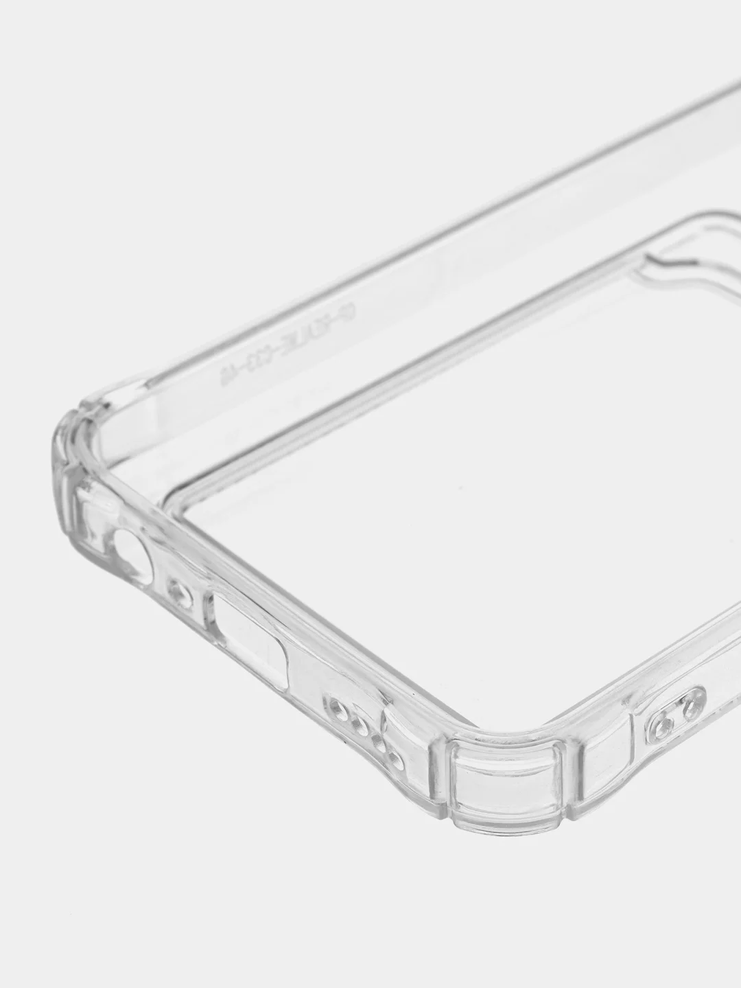Разноцветный силиконовый чехол для Realme C33 (Реалми С33), прозрачный