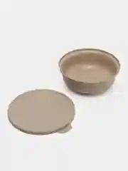 Бежевый миска / контейнер для еды с крышкой "Тэсти" IDEA