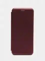 Бордовый чехол-книжка для Xiaomi Mi 11 Lite, Mi 11 Lite 5G NE (Сяоми Ми 11 Лайт)