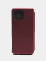Бордовый чехол-книжка для Xiaomi Mi 11 Lite, Mi 11 Lite 5G NE (Сяоми Ми 11 Лайт)
