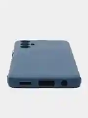 Темно-синий чехол силиконовый Silicone Cover для Tecno Pova 3 (Техно Пова 3)