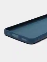 Темно-синий чехол силиконовый Silicone Cover для Tecno Pova 3 (Техно Пова 3)