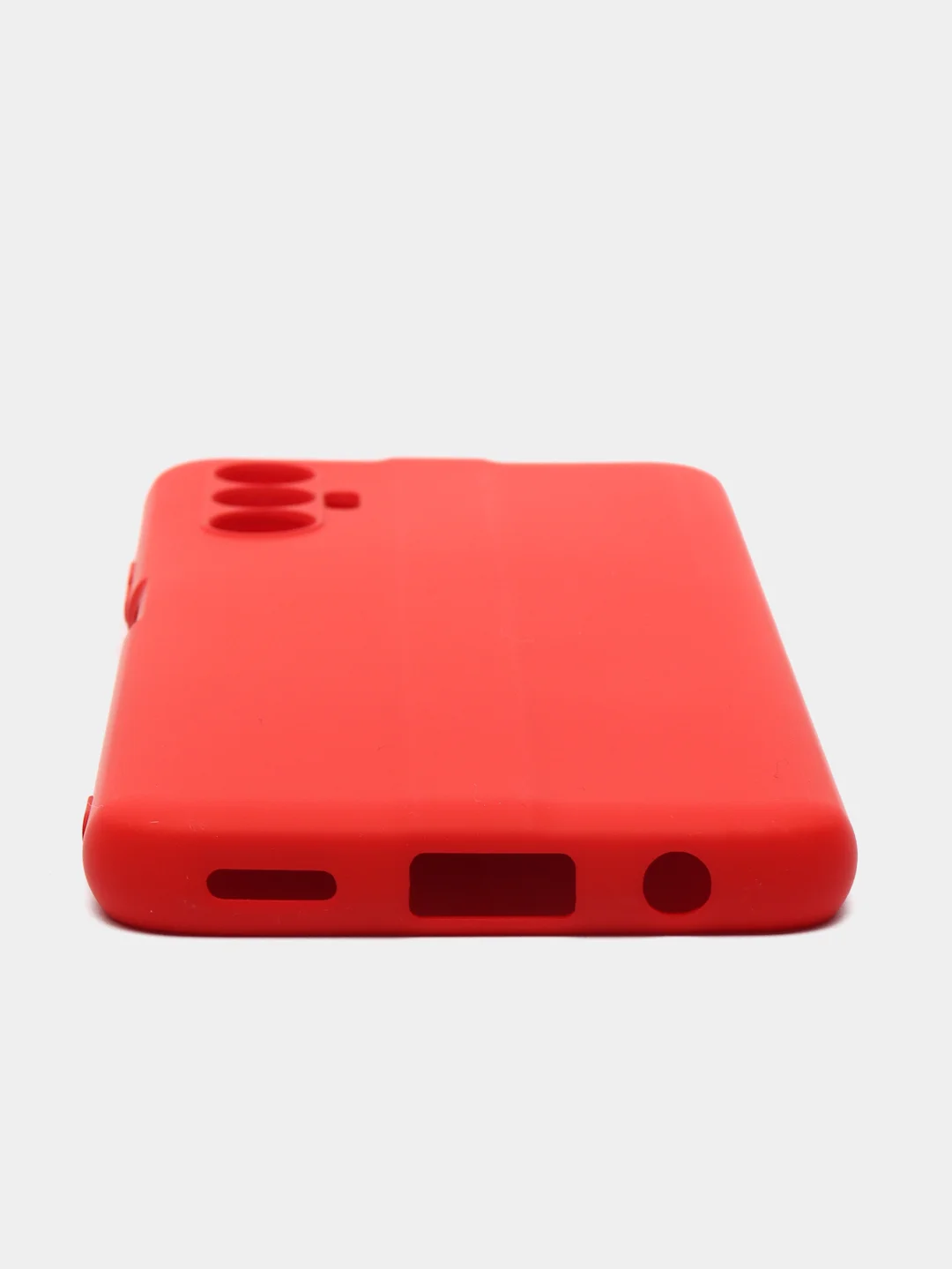 Красный чехол силиконовый Silicone Cover для Tecno Pova 3 (Техно Пова 3)
