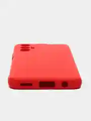 Красный чехол силиконовый Silicone Cover для Tecno Pova 3 (Техно Пова 3)