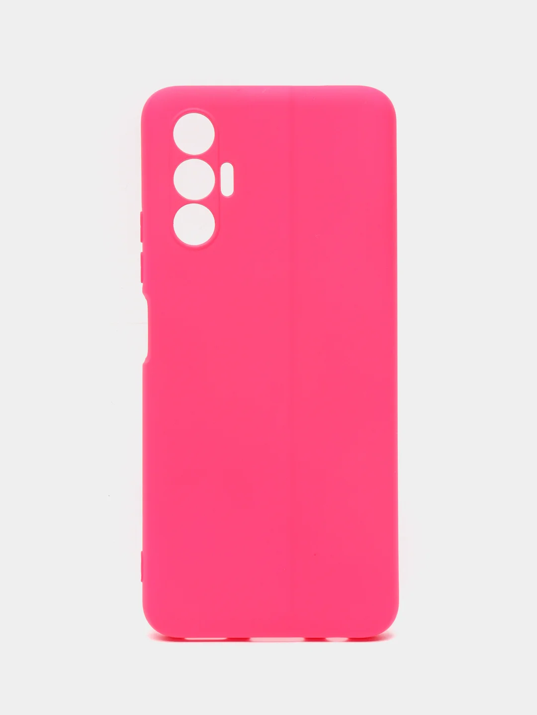 Фуксия чехол силиконовый Silicone Cover для Tecno Pova 3 (Техно Пова 3)
