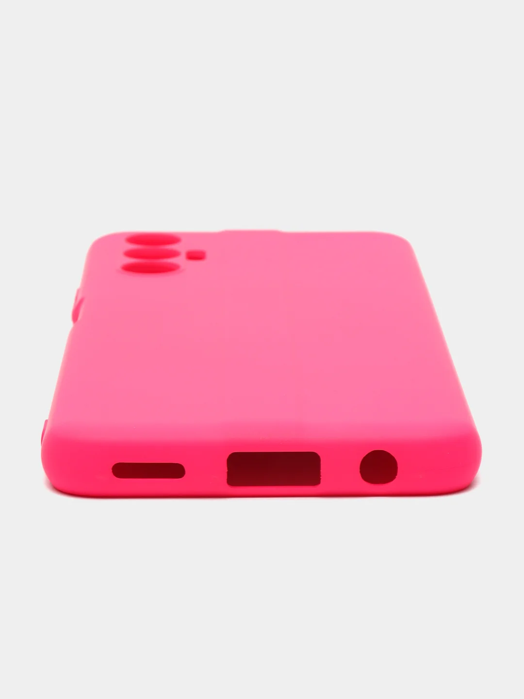 Фуксия чехол силиконовый Silicone Cover для Tecno Pova 3 (Техно Пова 3)