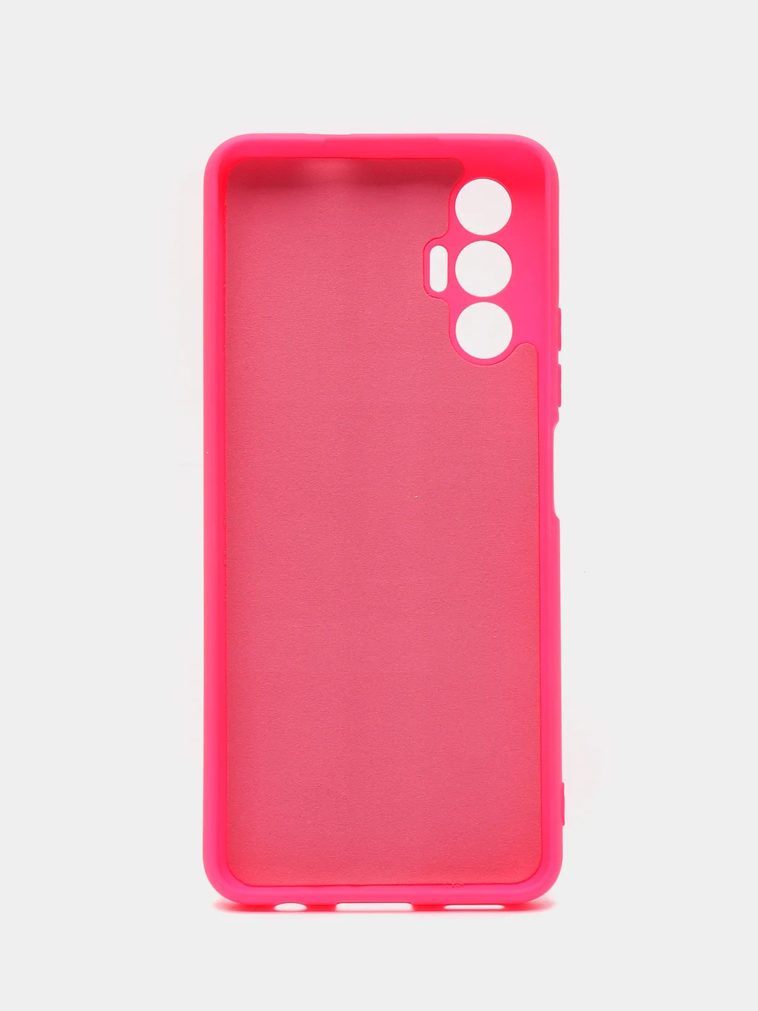 Фуксия чехол силиконовый Silicone Cover для Tecno Pova 3 (Техно Пова 3)