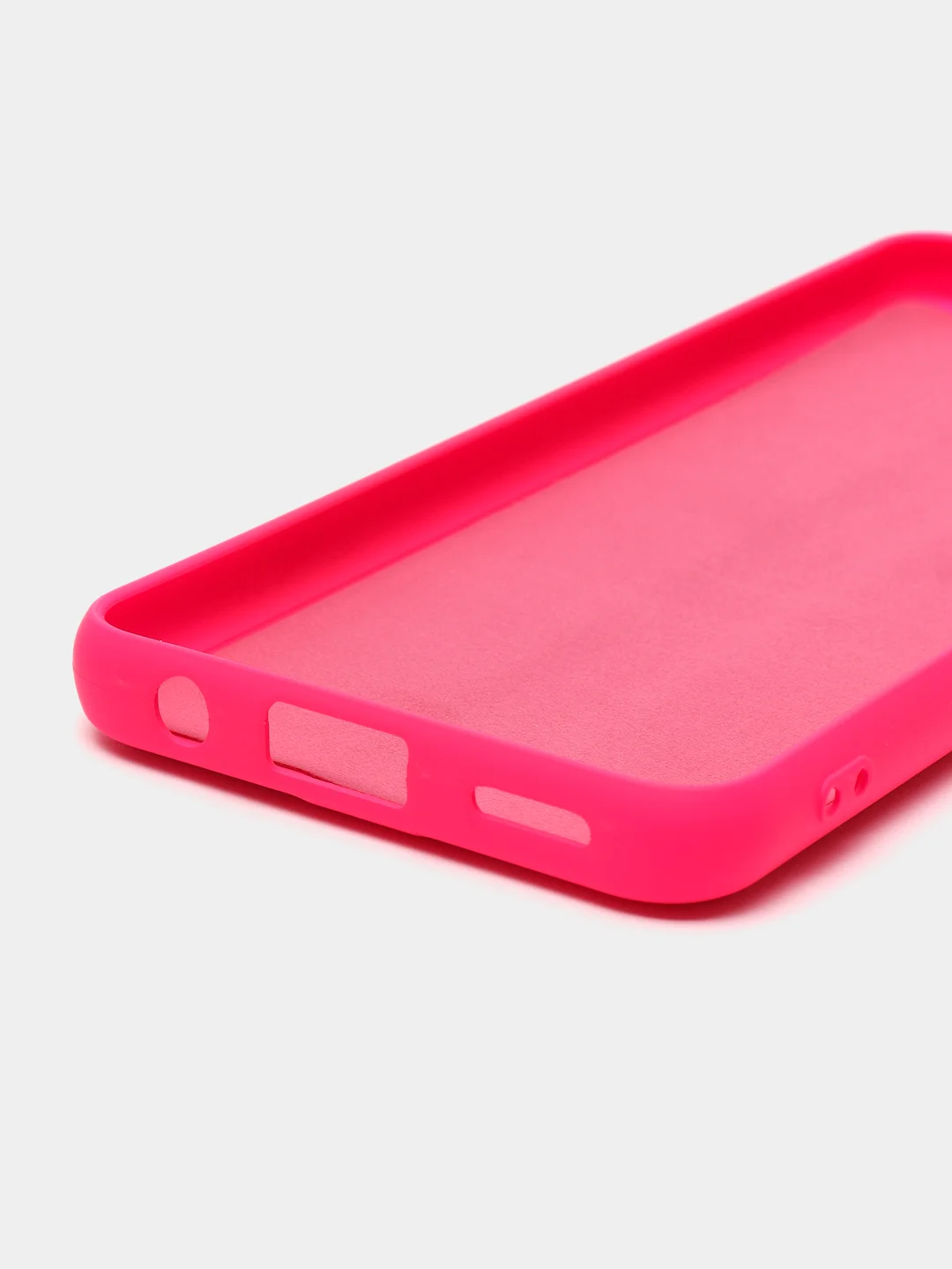 Фуксия чехол силиконовый Silicone Cover для Tecno Pova 3 (Техно Пова 3)