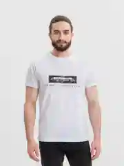 Белый футболка мужская