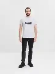 Белый футболка мужская