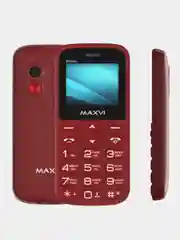Черный мобильный телефон Maxvi B100ds большие кнопки