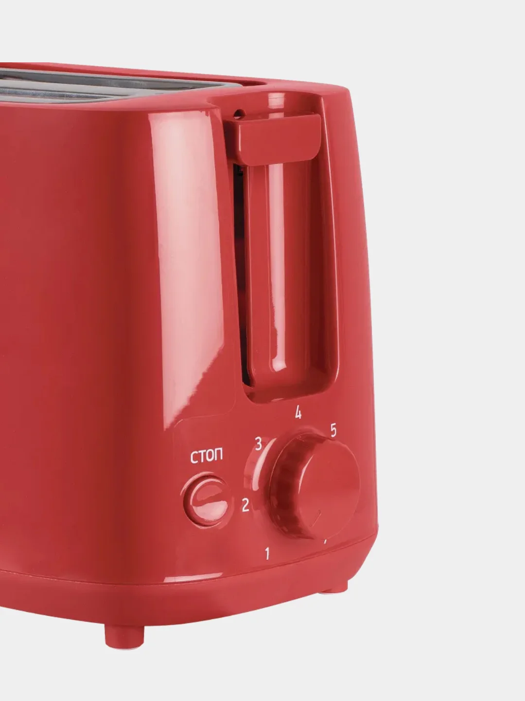 Коралловый тостер Red на 2 тоста 6 режимов + разморозка. Бутербродница, сендвичница электрическая