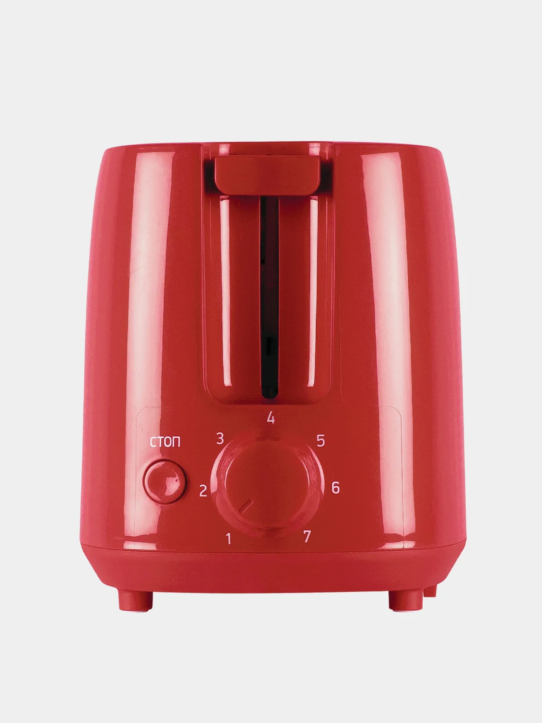 Коралловый тостер Red на 2 тоста 6 режимов + разморозка. Бутербродница, сендвичница электрическая