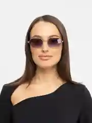 Серый очки женские солнцезащитные