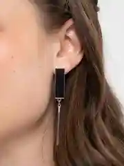 Серебряный серьги асимметрия с перламутром, серьги висячие