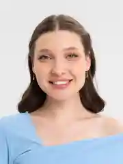 Золотой серьги на кольце Месяц