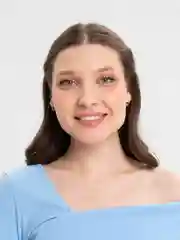 Золотой женские серьги с подвеской